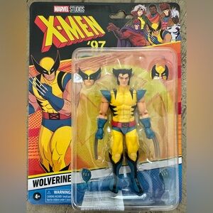 Marvel Wolverine Figure — Yellow, Blue & Red Accents